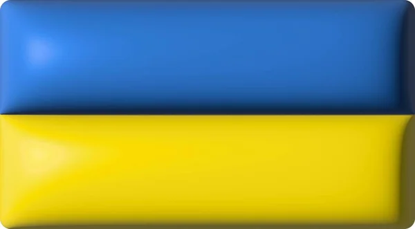 Ucrania Bandera Vector — Vector de stock