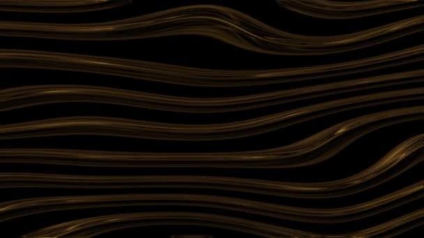 Golden Abstract Background Motion Texture Pattern — Stock Video