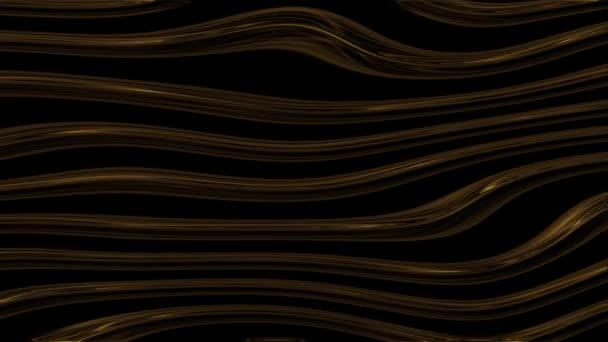 Fundo Abstrato Dourado Padrão Textura Movimento — Vídeo de Stock