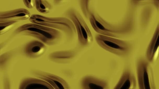 Fondo Abstracto Dorado Patrón Textura Movimiento — Vídeo de stock