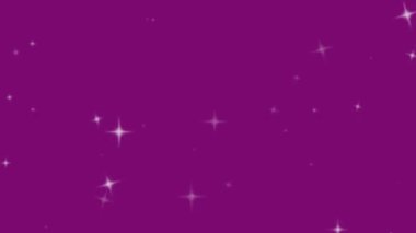 Yıldızlar pırıltılı arkaplan animasyonu