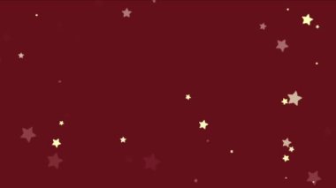 Yıldızlar pırıltılı arkaplan animasyonu