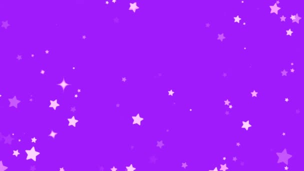 Yıldızlar Pırıltılı Arkaplan Animasyonu — Stok video