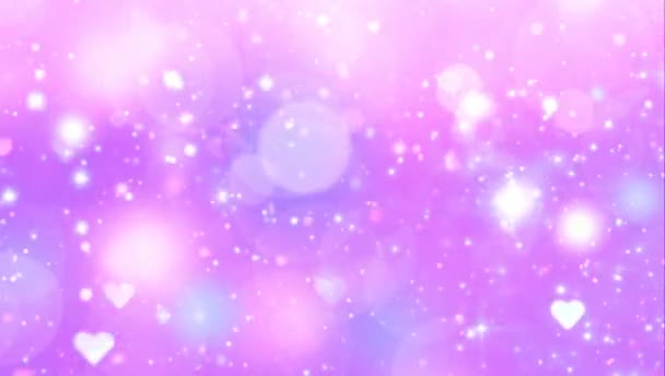 Confetti Glitter Glitter Blink Bakgrund — Stockvideo