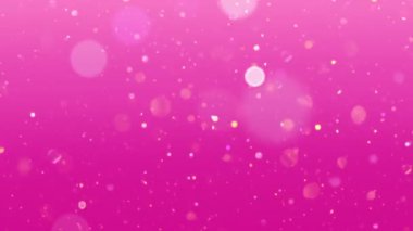 Işıldayan parçacıklar altın konfeti parıldıyor arka planda parlamalar