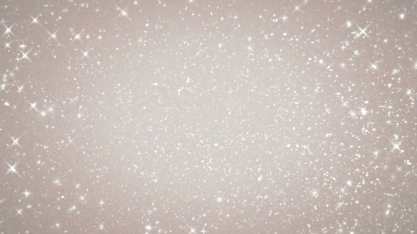 Glitter Sparkles Background Twinkle Loop — Video