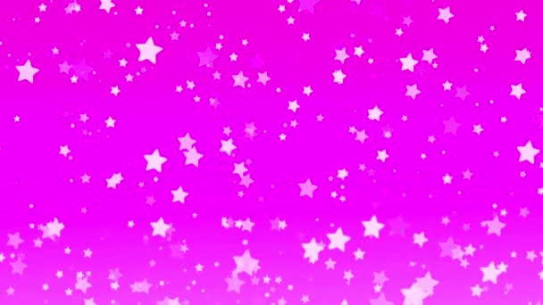Stars Twinkle Background Animation Starry Pattern — 图库视频影像