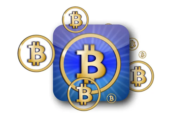 アイコンの新しい通貨 bitcoin — ストックベクタ