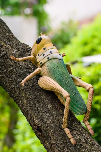 Grasshopper Yard Toy — Stock Photo, Image