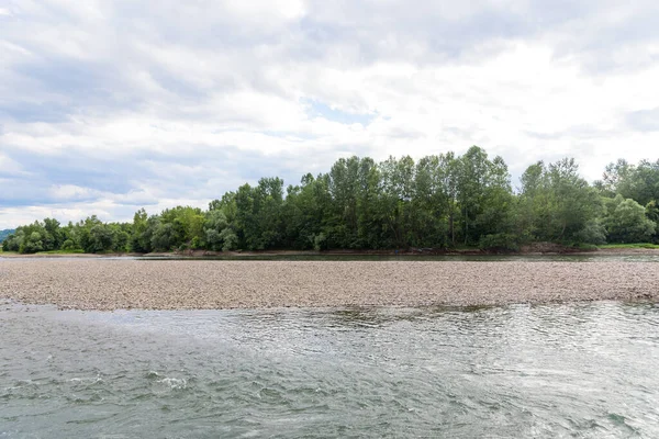 River Drina Nationaler Naturpark Serbien — Stockfoto