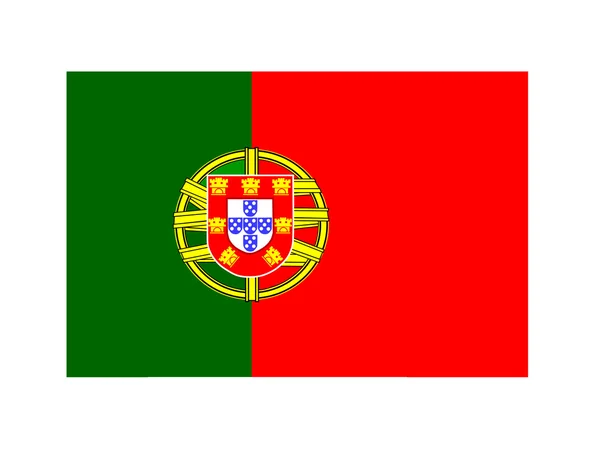 Bandera de Portugal . — Archivo Imágenes Vectoriales