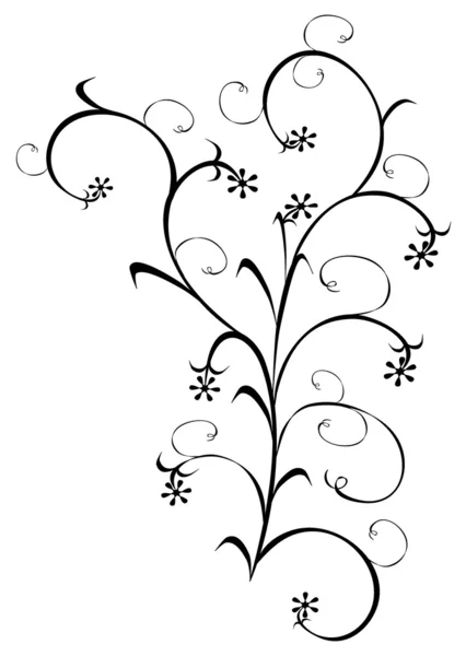 Floral design - vector illustration. — Stock Vector