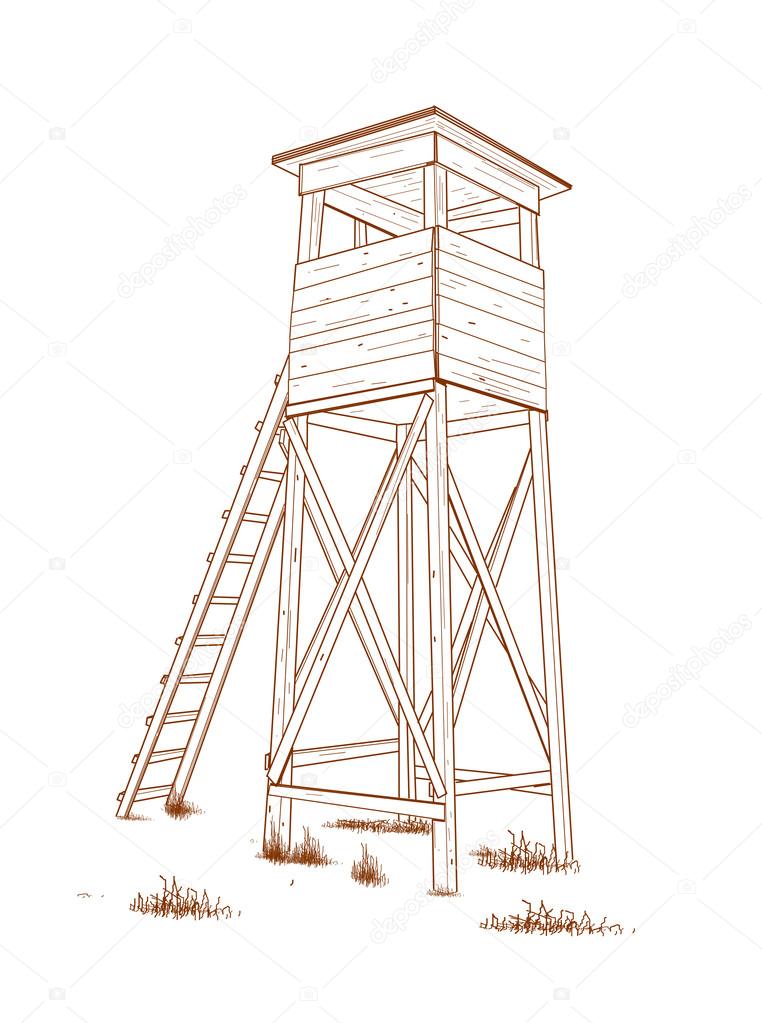 Hunting tower.