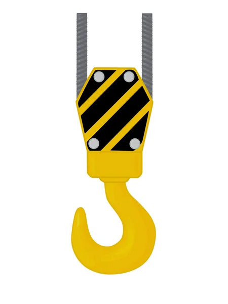 Crane hook. — Stock Vector