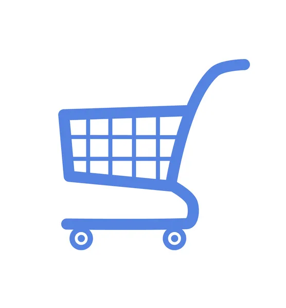 Icono del carrito de compras. — Vector de stock