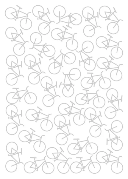 Background with bikes. — Stock Vector