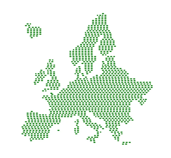Silhouette Europe . — Image vectorielle