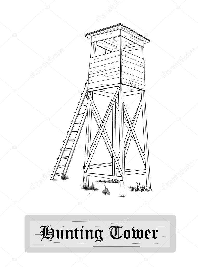 Hunting tower.