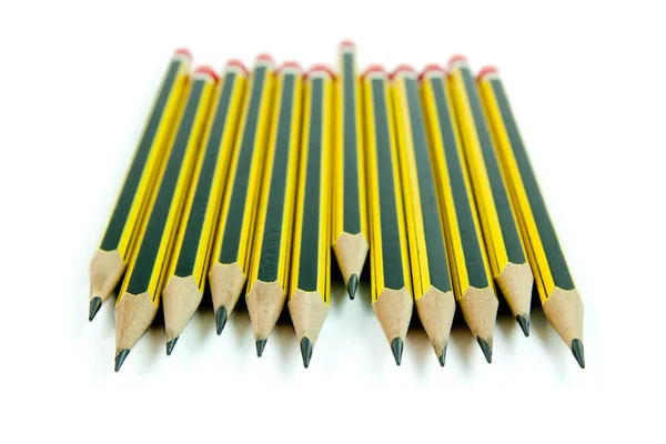 Crayons jaunes — Photo