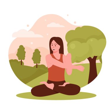 Dışarıda esneyen kadınlar