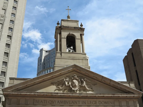 St. andrews romersk-katolska kyrkan i new york — Stockfoto