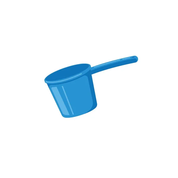 Azul Água Mergulhador Desenho Animado Ícone Vetor Ilustração Design Modelo —  Vetores de Stock