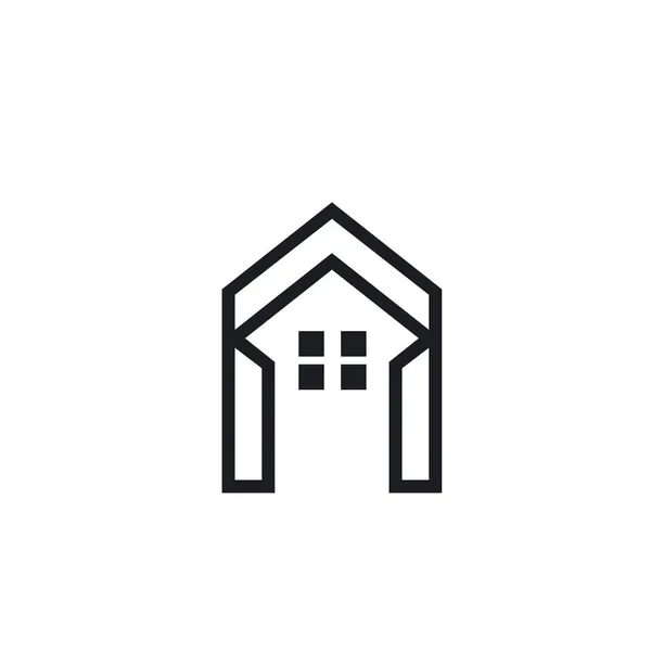 House Icon Vector Illustration Design — Stock Vector