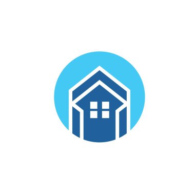 ev simgesi vektör şablonu tasarımı