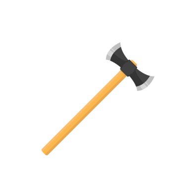 Balta simgesi vektör çizim şablonu ağı