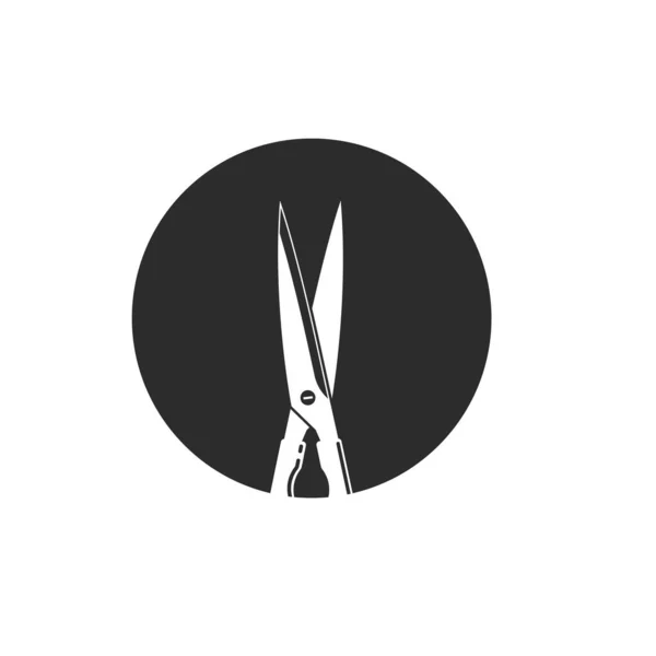 Шаблон Векторной Иллюстрации Иконок Ножниц — стоковый вектор