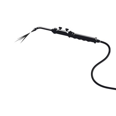 Kaynak simgesi vektör illüstrasyon tasarım şablonu