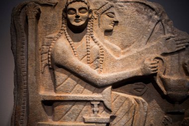 Müze Adası, Berlin, Almanya, sergi salonu, sergilenen taş heykeller