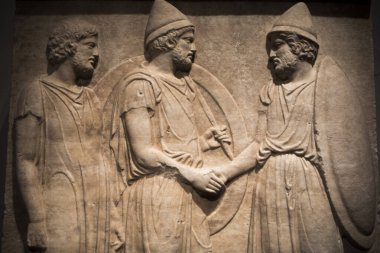 Müze Adası, Berlin, Almanya, sergi salonu, sergilenen taş heykeller