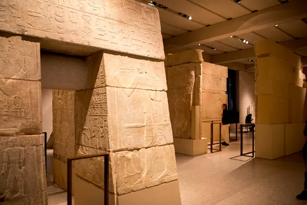 Museum Island Berlin Jerman Egyptian Exhibition Hall Egyptian Slate — Stok Foto