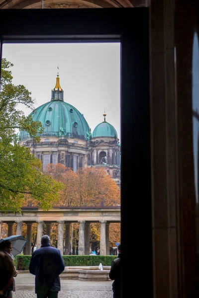 2017 Γερμανία Βερολίνο Βερολίνο Γερμανία Ιστορικό Μνημείο Καθεδρικός Ναός Βερολίνου — Φωτογραφία Αρχείου