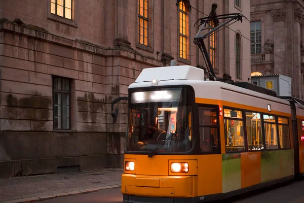 Light Rail Tram Museum Island Public Transport System Berlin Germany — Stock Photo, Image