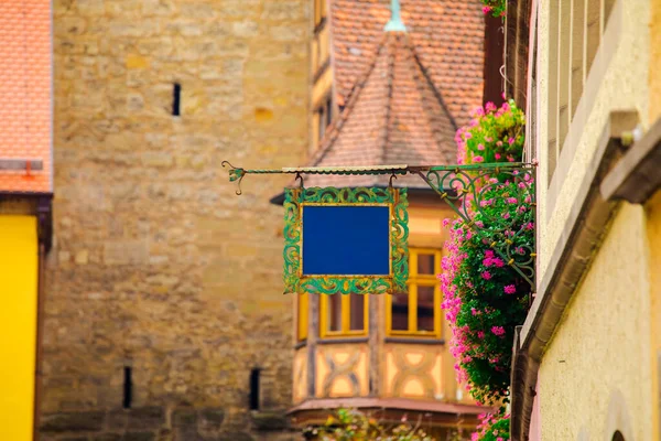 Ротенбург Баварія Німеччина Старий Замок Середньовіччя — стокове фото