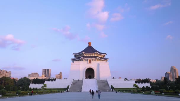 Chiang Kai Shek Memorial Hall Chiang Kai Shek Memorial Hall — Vídeo de Stock