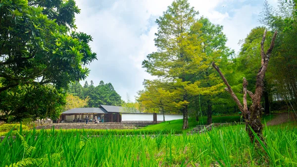 Centro Visitatori Mingchi Foreste Montagne Laghi Contea Yilan Taiwan — Foto Stock