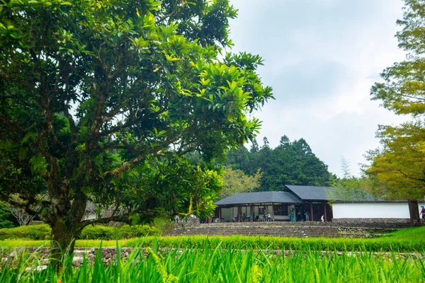 Mingchi Besökscenter Skogar Berg Och Sjöar Yilan County Taiwan — Stockfoto