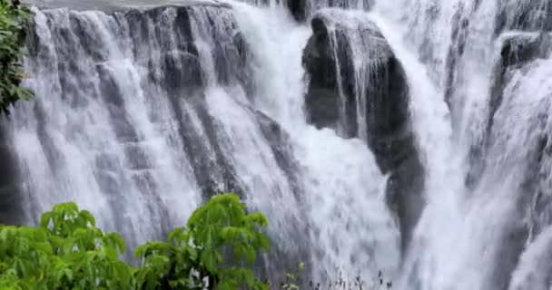 Parque Cascadas Shifenliao Taiwán — Vídeos de Stock