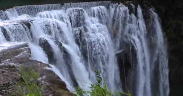 Parque Cascadas Shifenliao Taiwán — Vídeos de Stock