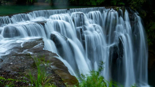 Shifenliao Wasserfall Park Taiwan — Stockfoto