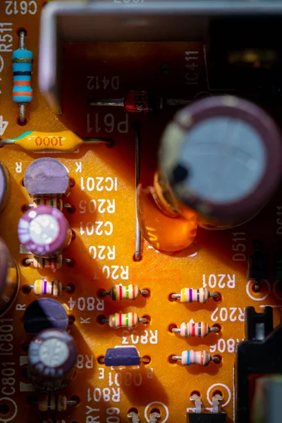 Fermeture Des Circuits Imprimés Dans Les Produits Technologiques — Photo
