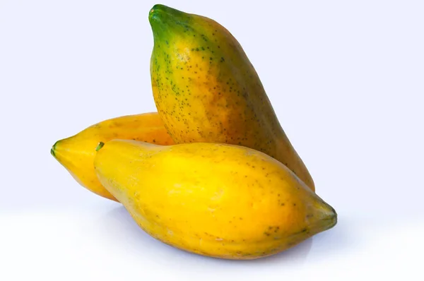 Fruta Tropical Taiwán Papaya Carne Gruesa Dulce —  Fotos de Stock