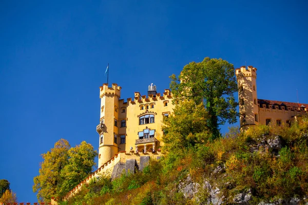 Hohenschwangau Castle Also Known Hohenschwangau Castle Schwangau Bavaria Germany — Fotografia de Stock