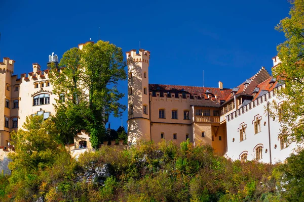 Hohenschwangau Castle Also Known Hohenschwangau Castle Schwangau Bavaria Germany — Fotografia de Stock