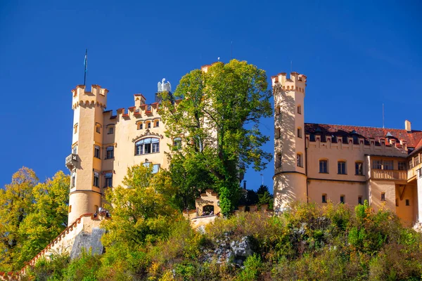 Hohenschwangau Castle Also Known Hohenschwangau Castle Schwangau Bavaria Germany — Foto Stock