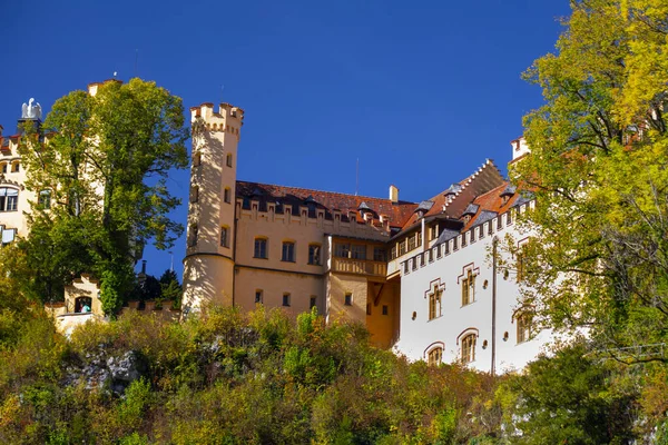 Hohenschwangau Castle Also Known Hohenschwangau Castle Schwangau Bavaria Germany — Fotografia de Stock