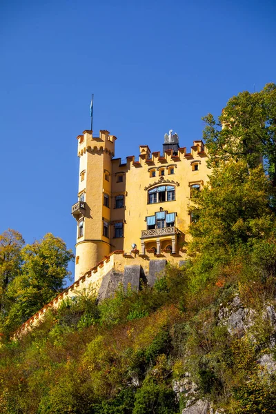 Hohenschwangau Castle Also Known Hohenschwangau Castle Schwangau Bavaria Germany — Fotografia de Stock